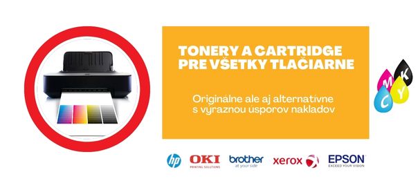Tonery, cartridge, náplne - farby pre všetky tlačiarn (607 × 500 px)